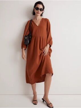 Madewell | Dresses | Madewell Embroidered Jardin Midi Dress | Poshmark